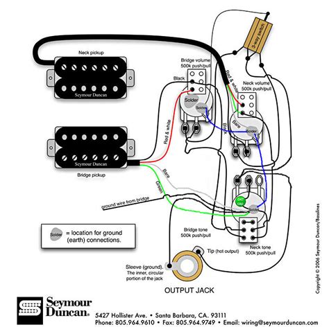 wiring diagram seymour duncan efcaviation